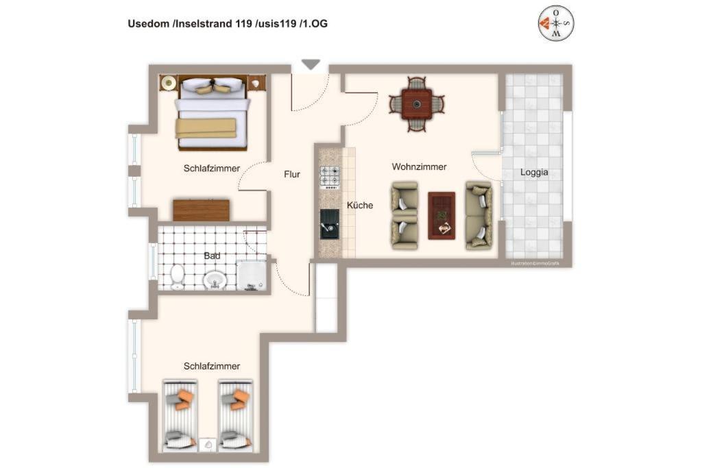 Inselstrand Inselstrand 119 塞巴特黑灵斯多夫 外观 照片